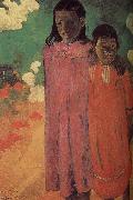 Paul Gauguin Sister oil